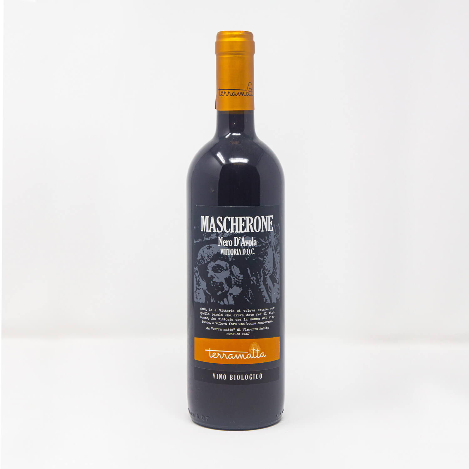 "Mascherone" Nero D'Avola Vittoria D.O.C.