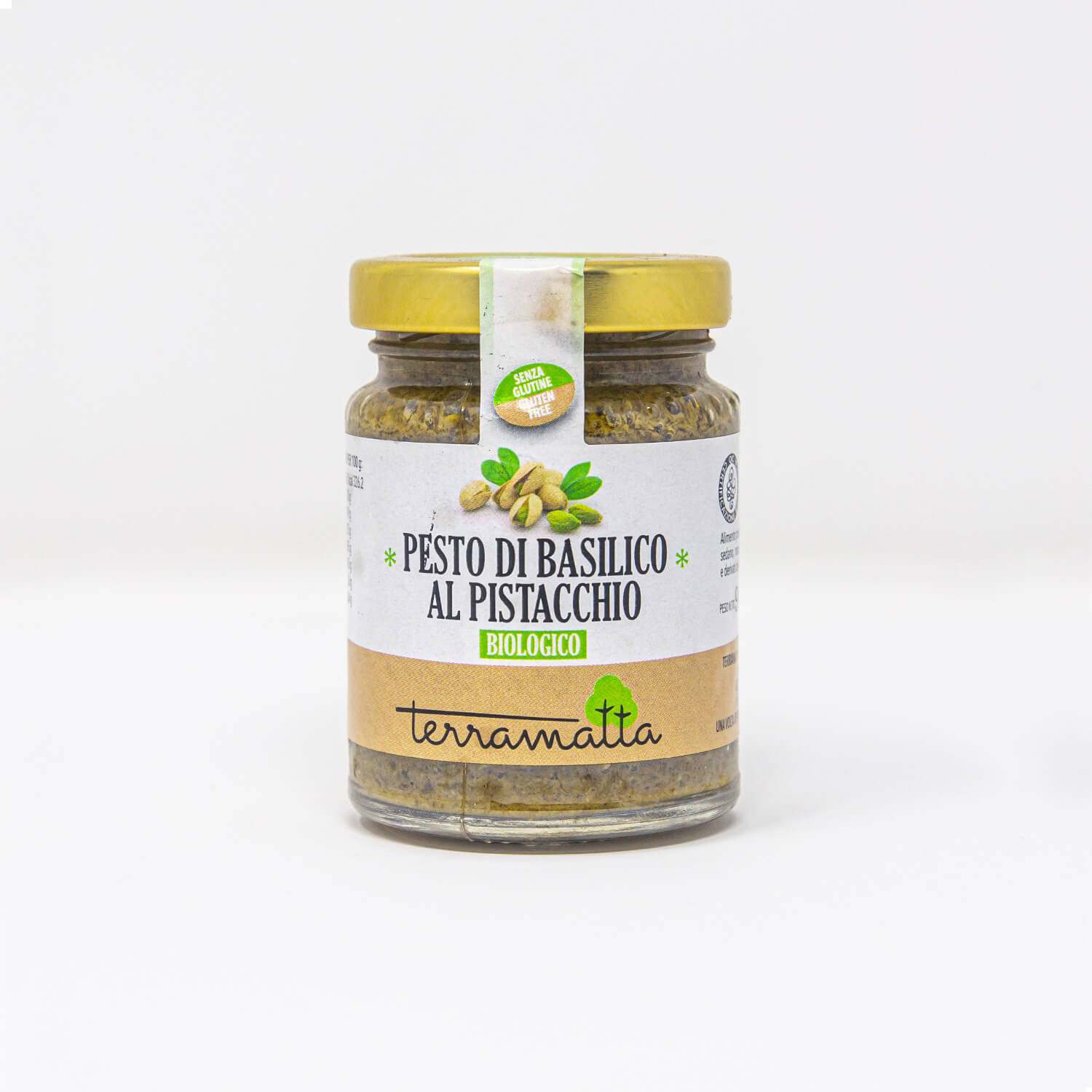 Pesto di basilico al pistacchio BIO
